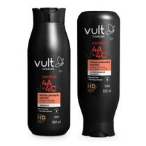 Kit shampoo e condicionador vult cabelos crespos