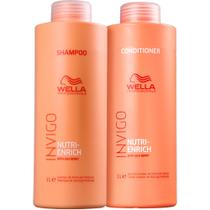 Kit Shampoo e Condicionador Wella Invigo Nutri Enrich 1L Kit Shampoo e Condicionador Wella Invigo Nutri Enrich 1L