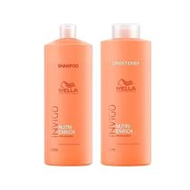 Kit Shampoo e Condicionador Wella Invigo Nutri-Enrich 1L