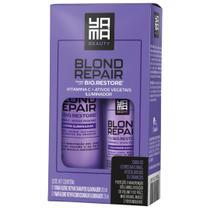 Kit Shampoo E Condicionador Yama Liss Repair Curly Long Blond Tratamento Cabelo Profissional - Escolha