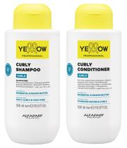 Kit Shampoo e Condicionador Yellow Curls 500 ml Kit Shampoo e Condicionador Yellow Curls 500 ml