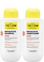 Kit Shampoo e Condicionador Yellow Repair 500 ml Kit Shampoo e Condicionador Yellow Repair 500 ml