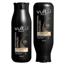 Kit Shampoo e Condidionador Nutrição Cabelos Óleos Poderosos Vult Kit Shampoo e Condidionador Nutrição Cabelos Óleos Poderosos Vult
