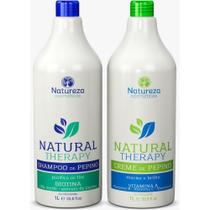 Kit Shampoo e Creme de Pepino 2x1 Litro - Natureza Cosméticos