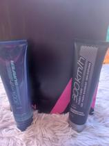 Kit shampoo e gel para barbear
