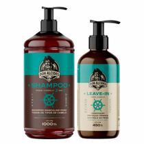 Kit Shampoo e Leave-in Grande Cabelo Calico Jack Don Alcides
