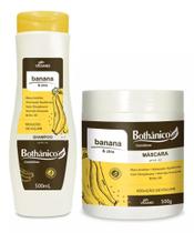 Kit Shampoo E Másc. Banana E Chia Bothânico Cosméticos 500ml
