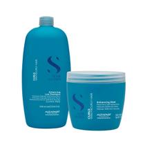 Kit Shampoo e Máscara Alfaparf Semi Di Lino Curls Kit Shampoo e Máscara Alfaparf Semi Di Lino Curls
