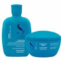 Kit Shampoo e Máscara Alfaparf Semi Di Lino Curls