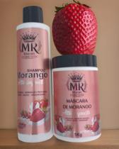 Kit Shampoo e Máscara Alto Impacto de Morango Maran Cosméticos 1kg Kit Shampoo e Máscara Alto Impacto de Morango Maran Cosméticos 1kg
