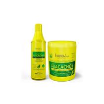 Kit Shampoo e Máscara Capilar Abacachos Forever Liss