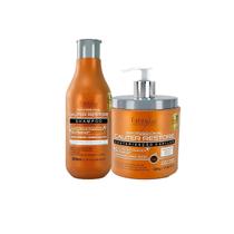 Kit Shampoo e Máscara Capilar Cauterização Cauter Restore