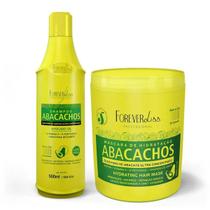 Kit Shampoo e Mascara com Abacate Abacachos Forever Liss