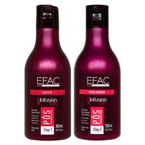 Kit Shampoo e Máscara de Manutenção e Pós Progressiva Infusion Max - EFAC Cosméticos Kit Shampoo e Máscara de Manutenção e Pós Progressiva Infusion Max - EFAC Cosméticos