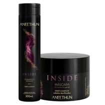 Kit Shampoo e Mascara de Reconstrução Aneethun Inside