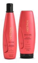 Kit Shampoo E Máscara de Tratamento Rápido Aneethun Restore Kit Shampoo E Máscara de Tratamento Rápido Aneethun Restore