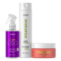 Kit Shampoo E Máscara E Protetor Térmico Super Liso Macpaul Kit Shampoo E Máscara E Protetor Térmico Super Liso Macpaul