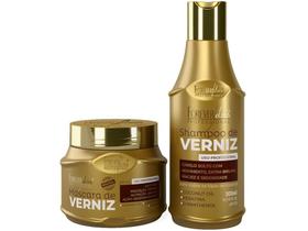 Kit Shampoo e Máscara Forever Liss - Banho de Verniz
