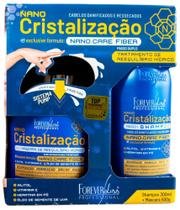 Kit Shampoo e Máscara Forever Liss Professional - Nano Cristalização Kit Shampoo e Máscara Forever Liss Professional - Nano Cristalização