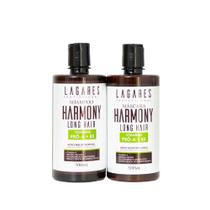 Kit Shampoo e Máscara Harmony Long Hair 500 ML