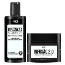 Kit Shampoo E Mascara Infusão 2.0 Widi Care Vegano Restaurador Capilar