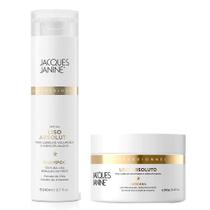 Kit Shampoo e Máscara Jacques Janine Liso Absoluto