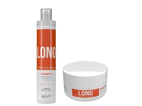 Kit Shampoo E Máscara Long Pro Ultra Hidratação Para Cabelos
