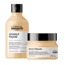 Kit Shampoo E Máscara Loreal Absolut Repair Home Care Kit Shampoo E Máscara Loreal Absolut Repair Home Care