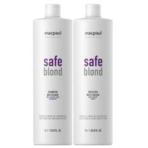 Kit Shampoo e Máscara Matizadora Macpaul Safe Blond 2x1000ml