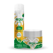 Kit Shampoo e Máscara Para Hidratação Intensa de Pequi Vloss Cosméticos