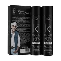 Kit Shampoo e Máscara Platinum Matizador By Marco Brasil cabelos Platinados, loiros e grisalhos. - K1 Cosméticos