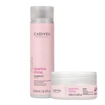 Kit Shampoo e Máscara Quartzo Shine - Cadiveu Kit Shampoo e Máscara Quartzo Shine - Cadiveu