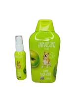 Kit Shampoo E Perfume Maça Verde Para Cães Pet Animalíssimo