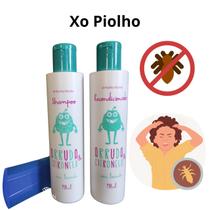 kit shampoo e recondicionador para combater piolho - abelha rainha