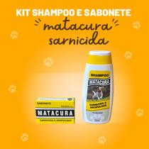kit shampoo e sabonete sarnicida matacura