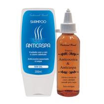 Kit Shampoo e Tônico Anticaspa e Anticoceira