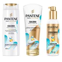 Kit Shampoo Equilíbrio 300ml + Condicionador Equilíbrio 250ml + Serum Equilíbrio 95ml