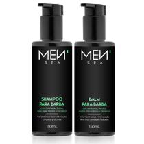 Kit Shampoo Esfoliante + Balm para Barba 150mL Menspa