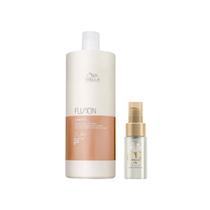 Kit Shampoo Fusion 1L e Oil Reflections Light 30ml - Wella Kit Shampoo Fusion 1L e Oil Reflections Light 30ml - Wella