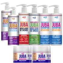 Kit Shampoo Geleia Máscara Encaracolando Ondulando Juba