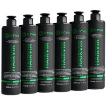 Kit Shampoo Hairvik 2 em 1 Masculino - 6 Unidades