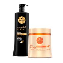 Kit Shampoo Haskell Cavalo Forte 1L + Máscara Tutano 500g Kit Shampoo Haskell Cavalo Forte 1L + Máscara Tutano 500g