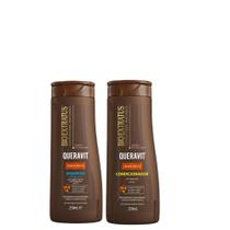 Kit Shampoo Hid + Condicionador Queravit 250ml Bio Extratus
