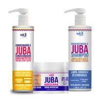 Kit Shampoo Higienizando A Juba - Condicionador - Máscara Widi Care 500ml