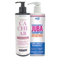 Kit Shampoo Higienizando Juba Widi Care + Condicionador Hora de Cachear Kaedo Obliphica