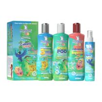 Kit Shampoo Infantil Cabelo e Corpo Bio Instinto Kids