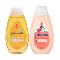 Kit Shampoo Johnson's Baby 200ml e Condicionador Johnson's Cachos dos Sonhos 200ml - JXJ