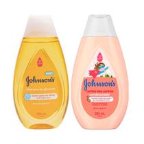 Kit Shampoo Johnson's Baby 200ml e Condicionador Johnson's Cachos dos Sonhos 200ml
