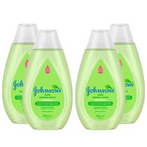 Kit Shampoo Johnson's Baby Cabelos Claros 200ml c/4 unidades