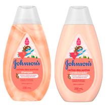 Kit Shampoo Johnson's Baby Cachos dos Sonhos 200ml e Condicionador Johnson's Baby Cachos dos Sonhos 200ml - JXJ